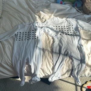 Two 6-9mo Nanit breathing wear onsies